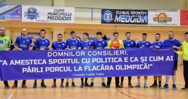 Stire din Sport : Sport, nu politică! Mesaj inedit afișat de handbaliștii de la CS Medgidia