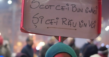 Galerie foto. Românul s-a născut poet! Mesaje pline de inteligență și ironie, la proteste - 5