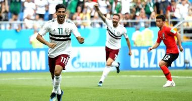 CM 2018. Mexic se impune în fața Coreei de Sud și e ca și calificată în optimi, scor final 2-1