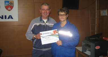Mihai Ciobănașu a câștigat  Olimpiada sănătății  și securității în muncă din SNC - 9
