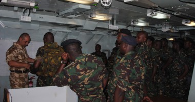 Ateliere de pregătire pentru marinarii tanzanieni, la bordul fregatei "Regele Ferdinand" - 3