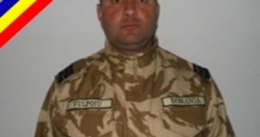 Stire din Eveniment : Militarul mort în Afganistan, avansat post-mortem