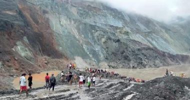 Cel puțin 113 mineri au murit îngropați de vii într-o mină abandonată de jad din Myanmar