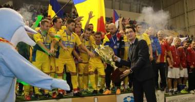 Stire din Sport : Minifotbal: România, campioană europeană la minifotbal