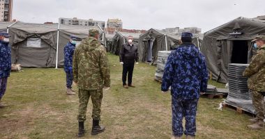 Stire din Eveniment : "Militarii fac toate eforturile pentru a sprijini spitalele din Dobrogea"