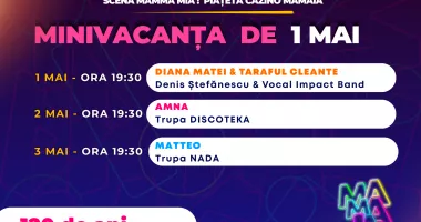 Stire din Social : Valuri de distracție la Mamaia în Minivacanța de 1 Mai 2026. Se dă startul unui sezon estival spectaculos!