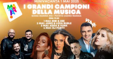Stire din Cultură-Educație : OMD Mamaia dă tonul distracției în minivacanța de 1 Mai!