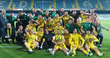 Fotbal / CS Mioveni a revenit în Liga I după o pauză de nouă ani