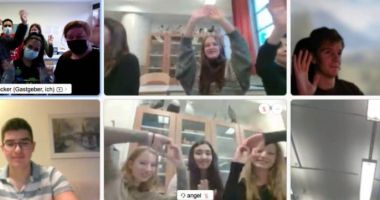 Un proiect Erasmus+ le-a prilejuit mirciștilor întâlnirea, online, cu colegi din Germania și Suedia