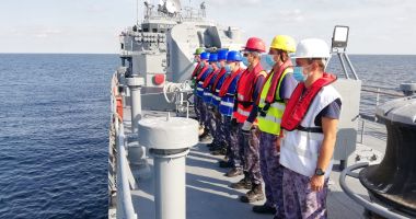 Corvetă întoarsă din misiune, în Portul Mangalia - 3