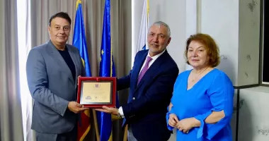 Delegație oficială din Republica Albania, primită la Consiliul Județean Constanța
