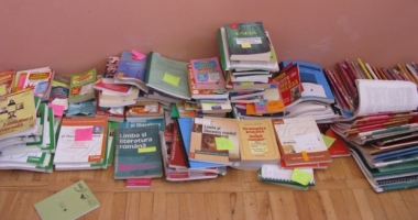 "Elevii de clasa a V-a vor primi manualele și pe stick"