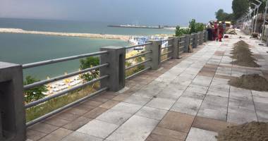 Stire din Politică-Administrație : Modernizarea promenadei din Eforie Nord, aproape de final