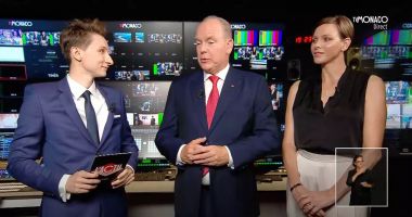 Stire din Actualitate : Albert şi Charlene de Monaco au inaugurat canalul TV Monaco