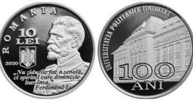 Stire din Economie : Emisiune numismatică cu tema 100 de ani de la înființarea Universității Politehnica Timișoara