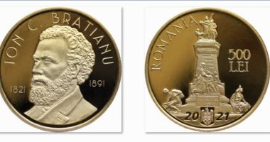 Stire din Actualitate : A fost lansată o monedă din aur dedicată lui Ion C. Brătianu