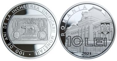 Stire din Economie : Monedă din argint dedicată centenarului unificării monetare