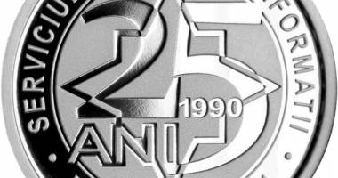 Stire din Economie : Monedă din argint dedicată SRI