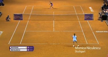Stire din Sport : VIDEO. Monica Niculescu, nominalizată de WTA pentru lovitura lunii aprilie