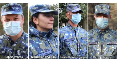 Stire din Eveniment : Ofițeri de la Capu Midia, pe cele mai înalte trepte ale podiumului, la „Omul Anului 2020” în Forțele Aeriene