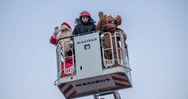 Moș Crăciun a ajuns în Tărâmul Magic cu ajutorul pompierilor de la ISU Dobrogea - 3