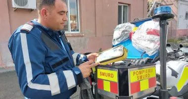 Salvator pe două roți. „Aș veni la pompieri chiar și fără bani!“ - 4
