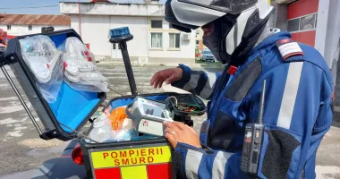 Salvator pe două roți. „Aș veni la pompieri chiar și fără bani!“ - 2
