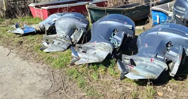 Stire din Eveniment : 22 de motoare de barcă furate din străinătate, recuperate de Garda de Coastă