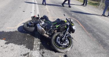 Stire din Eveniment : UPDATE O motocicletă a fost implicată într-un accident rutier la ieșire din Cobadin