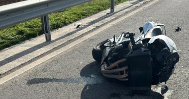 Stire din Eveniment : Motociclist de 19 ani, mort într-un accident bizar. Cum s-a produs tragedia