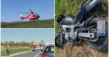 Stire din Eveniment : Tânăr mort la doar 21 de ani, după ce s-a răsturnat cu motocicleta în șanț