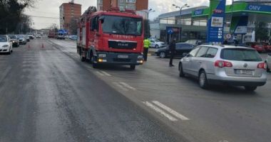 A cumpărat o tonă de motorină și s-a răsturnat la ieșirea din benzinărie