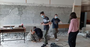 Rezultat spectaculos. Mozaic veneţian de şapte metri la Universitatea „Ovidius” - 3