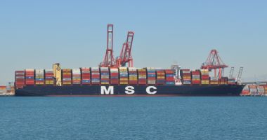 NAVĂ DE CONTAINERE, SECHESTRATĂ, în apropiere de Strâmtoarea Ormuz