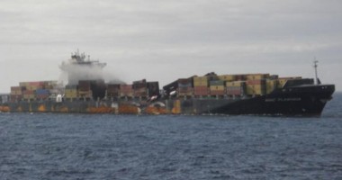 Stire din Economie : SLN dă alarma: portcontainerul MSC Flaminia vine în portul Constanța