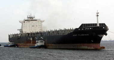 "MSC Flaminia" a primit "bilet de voie" în portul Constanța - 6