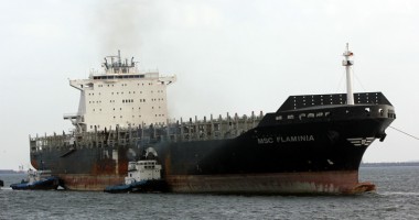 "MSC Flaminia" a primit "bilet de voie" în portul Constanța - 7