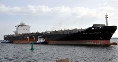 "MSC Flaminia" a primit "bilet de voie" în portul Constanța - 2