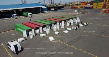 Containere de deșeuri descoperite în portul Agigea Sud urmează să fie trimise înapoi în Germania