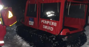 Stire din Actualitate : Tânăr de 24 de ani blocat în munți, salvat la timp. Suferise un atac cerebral