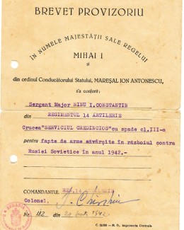 Expoziție cu documente și scrisori din Al Doilea Război Mondial - 2