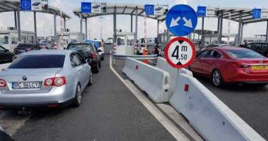 Aglomerație mare la Punctul de Trecere a Frontierei Nădlac