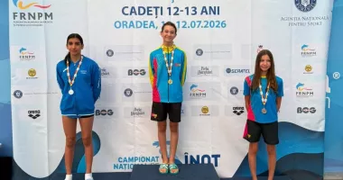 Performanță de excepție pentru înotătoarea Maria Toma, din Cumpăna