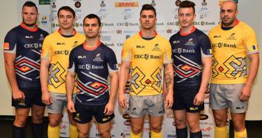 Naționala de rugby și-a lansat noul echipament pentru  sezonul 2016