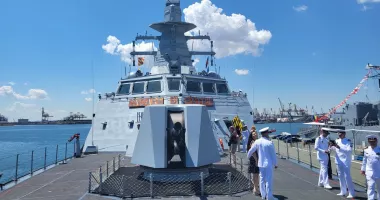Radu Miruță, declarații în Portul militar Constanța: "Patru nave vor fi construite la Șantierul Naval Mangalia" - 3