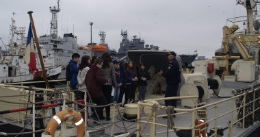 Nava amiral a Gărzii de Coastă, vizitată de elevii constănțeni / Galerie foto - 2