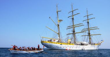 Stire din Cultură-Educație : Nava-școală "Mircea", ambasadorul onorific în serviciul României, se întoarce acasă