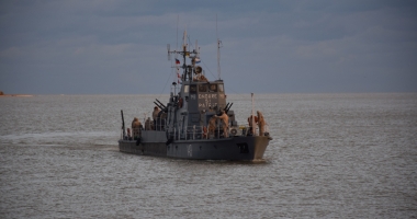 Navele Flotei Fluviale, antrenamente de supraveghere pe Dunăre - 2