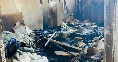 DEZASTRU în urma INCENDIULUI de la Năvodari - 4