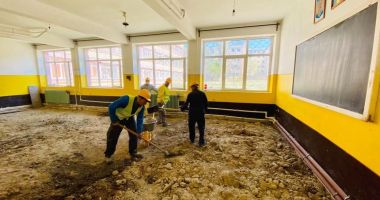 La Năvodari, se lucrează de zor la reabilitarea Liceului "Lazăr Edeleanu" - 3